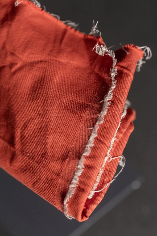 10oz Organic Cotton Denim - Poppy Red - Merchant & Mills - Image 3