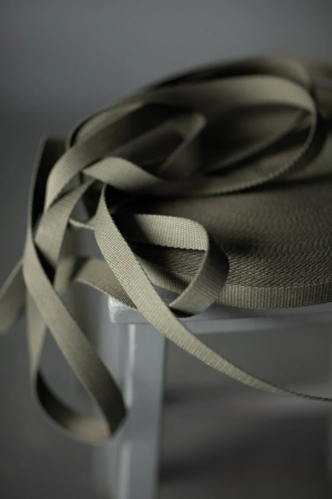 25mm Cotton Webbing - Fern - Merchant & Mills (Per Meter)