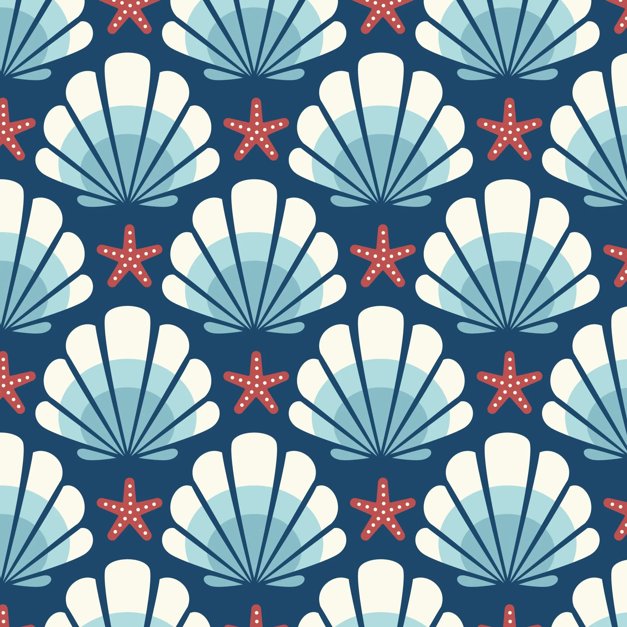 3132 - Ocean Motion - Roucoucou - Cloud 9 Fabrics - Canvas - Image 3