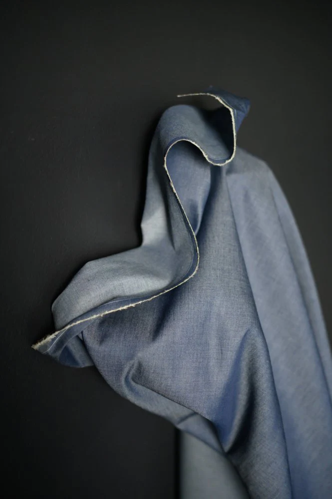 5oz Cotton Dress Weight Denim - Indigo Blue - Merchant & Mills - Image 4