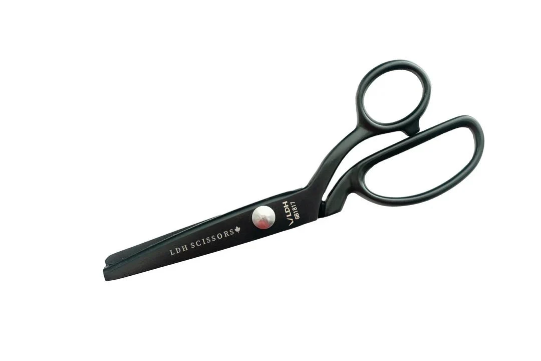 8" Midnight Edition Pinking Shears - LDH Scissors