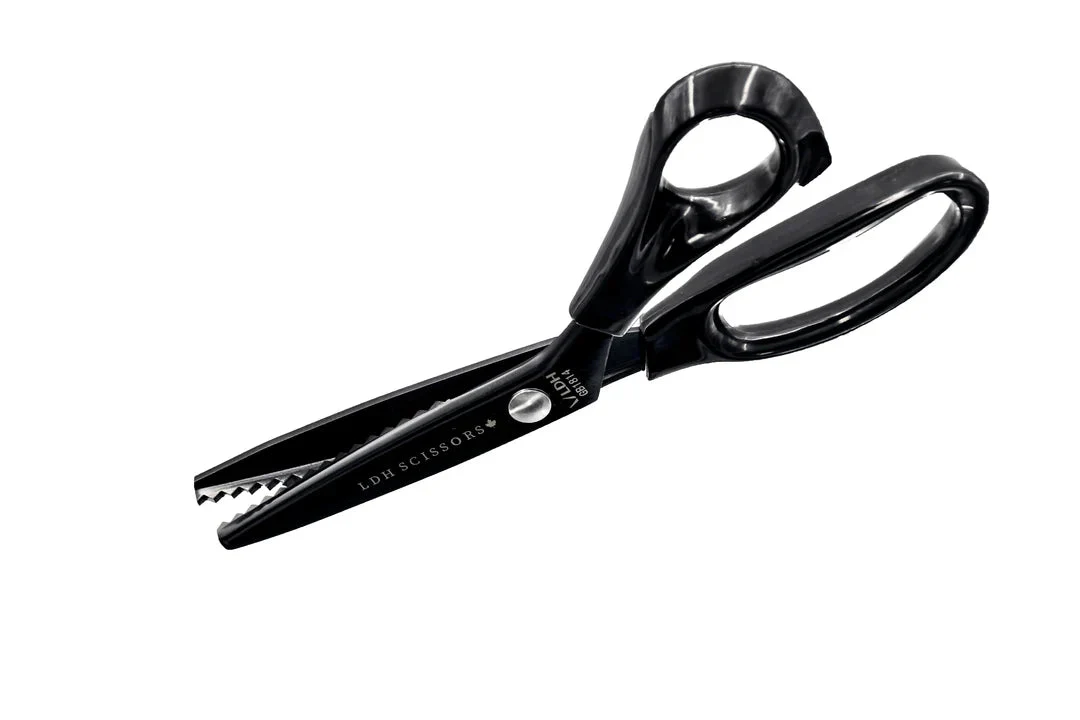 9" Lightweight Pinking Shears - LDH Scissors