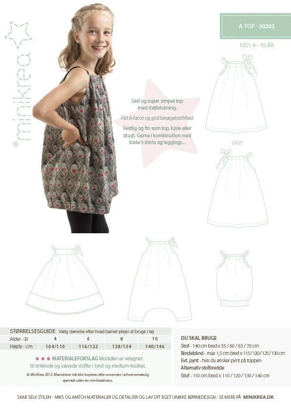 A- Top - Minikrea - Pattern - 4-10 yr - Image 2