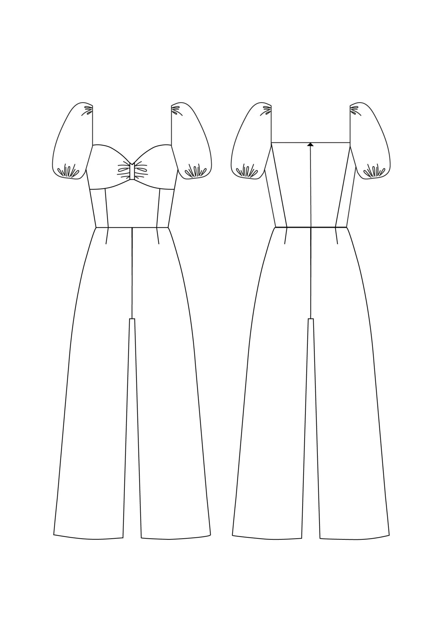 Adele Jumpsuit PDF Pattern - Sew Love Patterns - Image 17