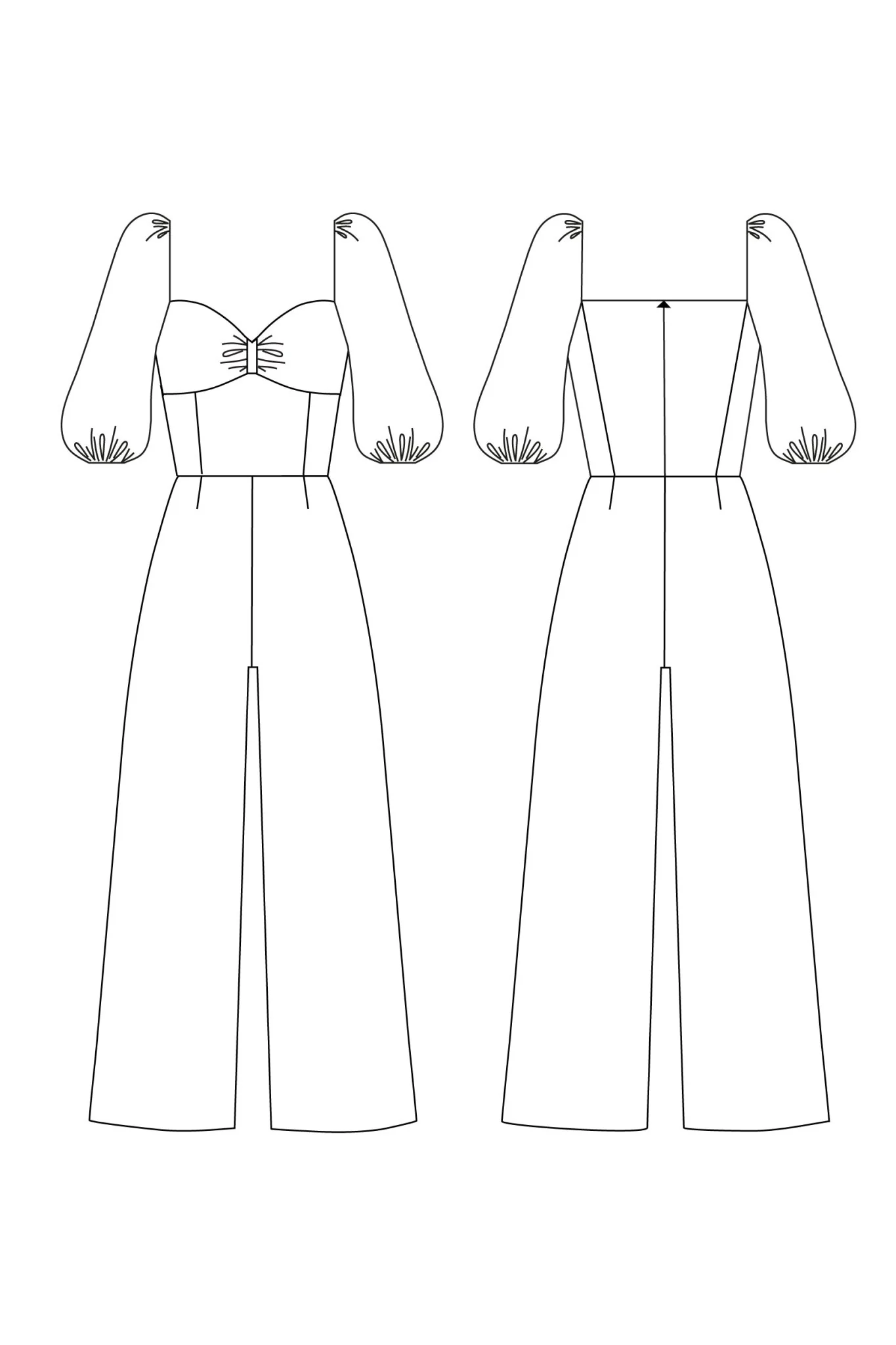 Adele Jumpsuit PDF Pattern - Sew Love Patterns - Image 18