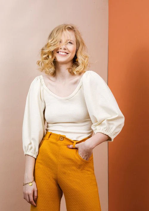 Adrienne Blouse Pattern - Friday Pattern Company - Image 4