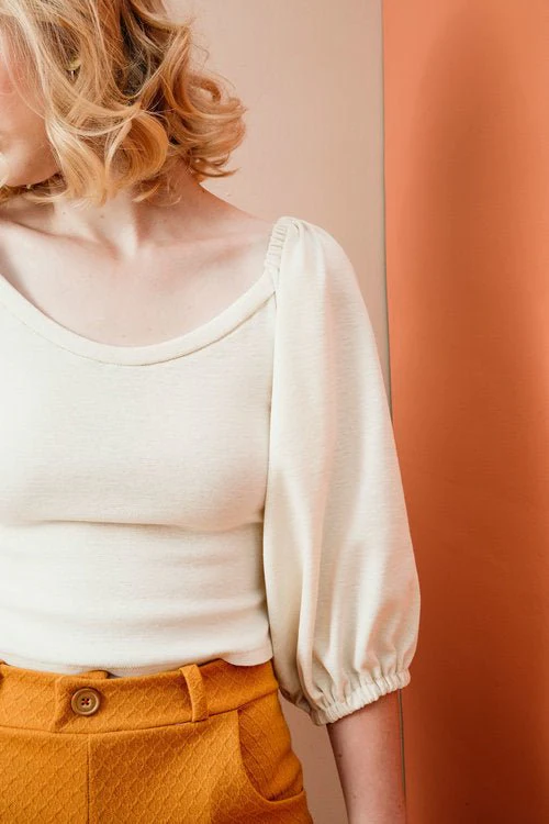 Adrienne Blouse Pattern - Friday Pattern Company - Image 6