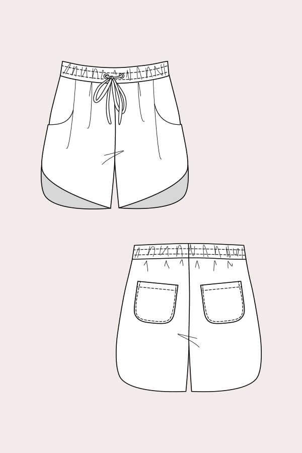 Alexandria Peg Trousers + Shorts - Named Clothing - Sewing Pattern - Image 10