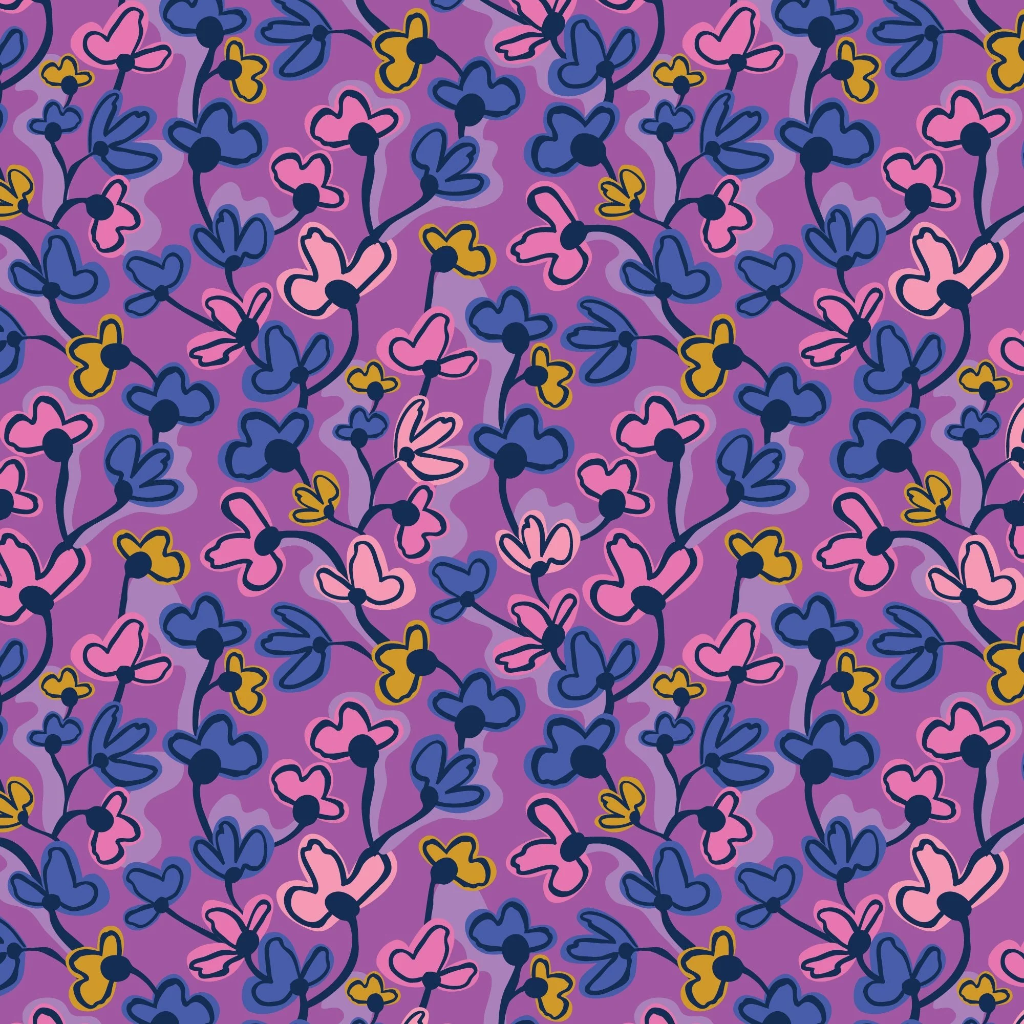Alluring Vines - Wonder Jungle - Pip & Lo - Cloud 9 Fabrics - Poplin - Image 3