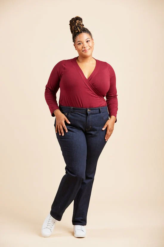 Ames Jeans Paper Pattern - Cashmerette - Image 14