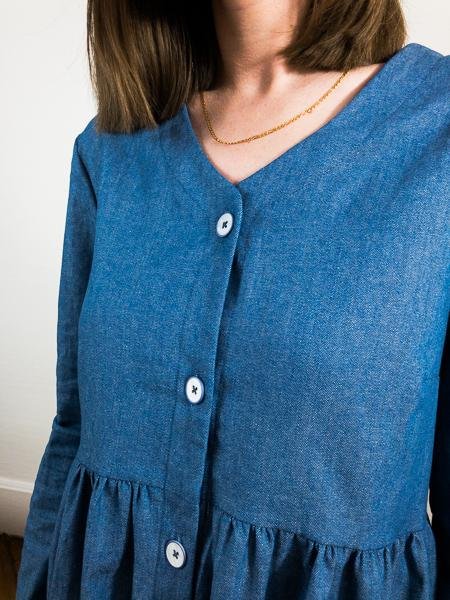 Anna Mum Dress Sewing Pattern - Ladies 34/46 - Ikatee - Image 9