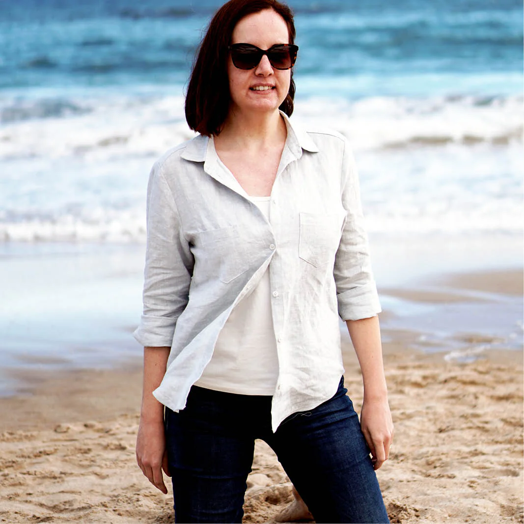 Anna Shirt Womens Paper Pattern - Wardrobe by Me - Image 5
