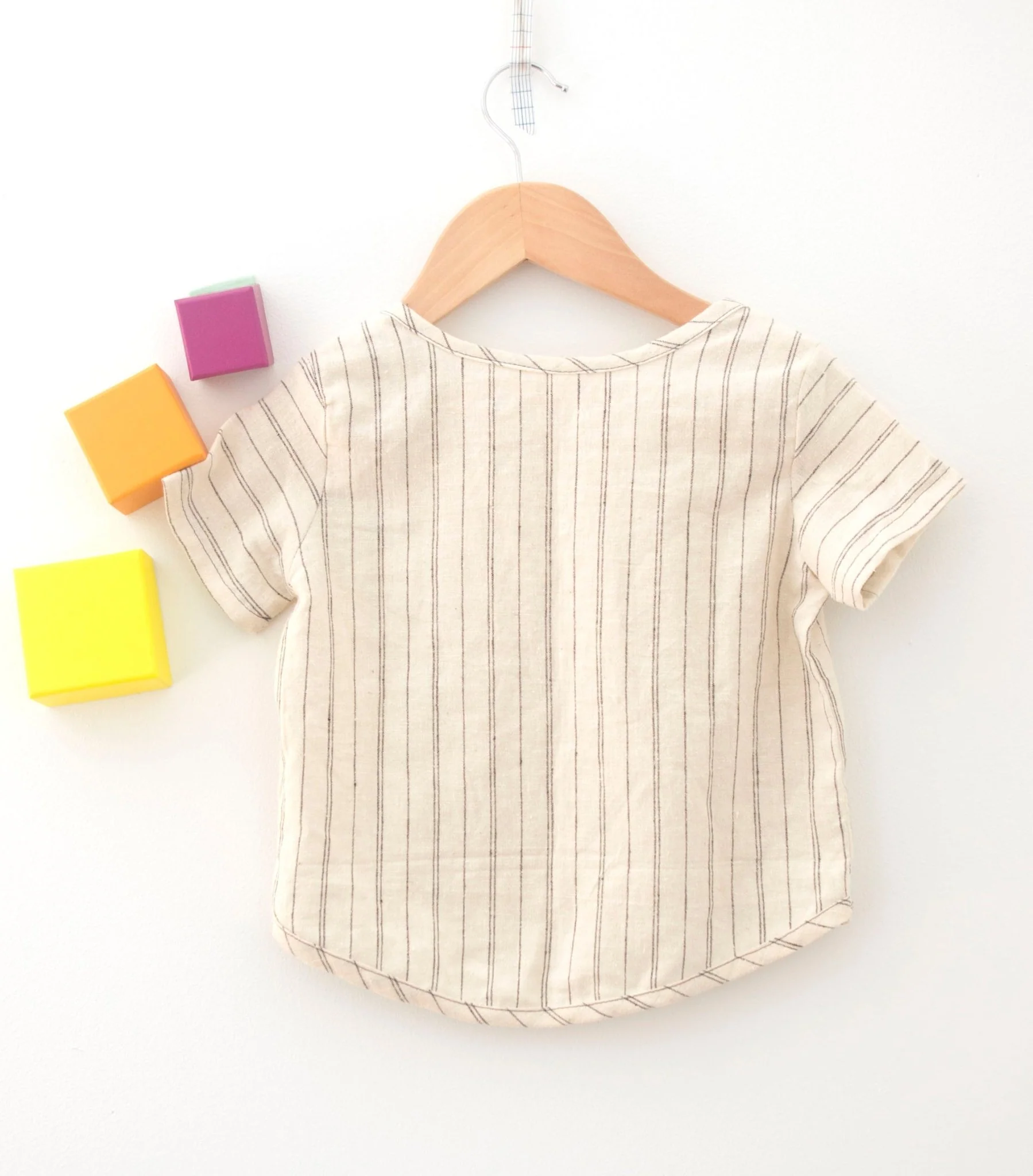 Apple Shirt Childrens Sewing Pattern - Fiona Hanna - Image 3
