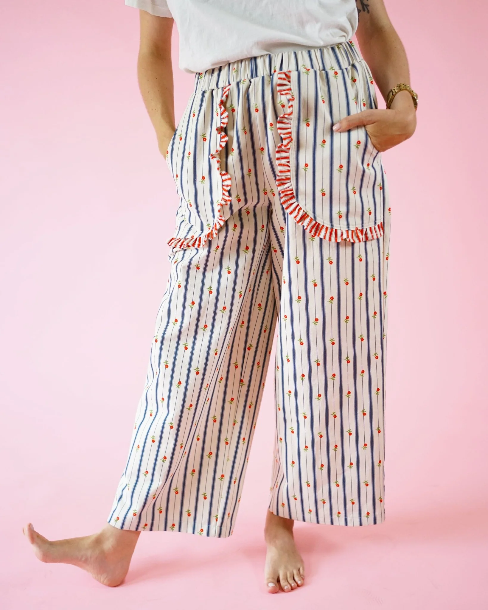 Apron Pocket Pants PDF Pattern - Matchy Matchy Sewing Club - Image 4