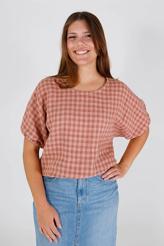 Aria Bubble-Shaped Top Pattern - Chalk + Notch - Image 14