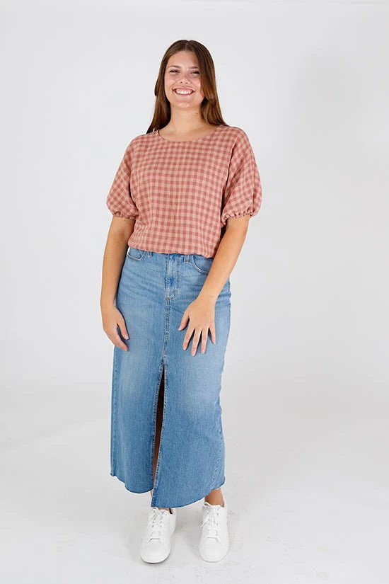 Aria Bubble-Shaped Top Pattern - Chalk + Notch - Image 16