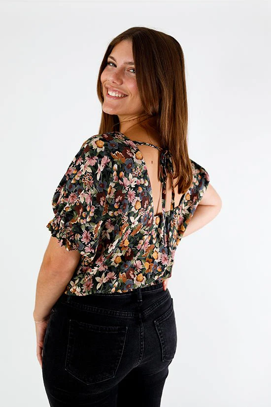 Aria Bubble-Shaped Top Pattern - Chalk + Notch - Image 4