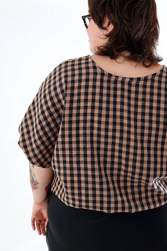 Aria Bubble-Shaped Top Pattern - Chalk + Notch - Image 6