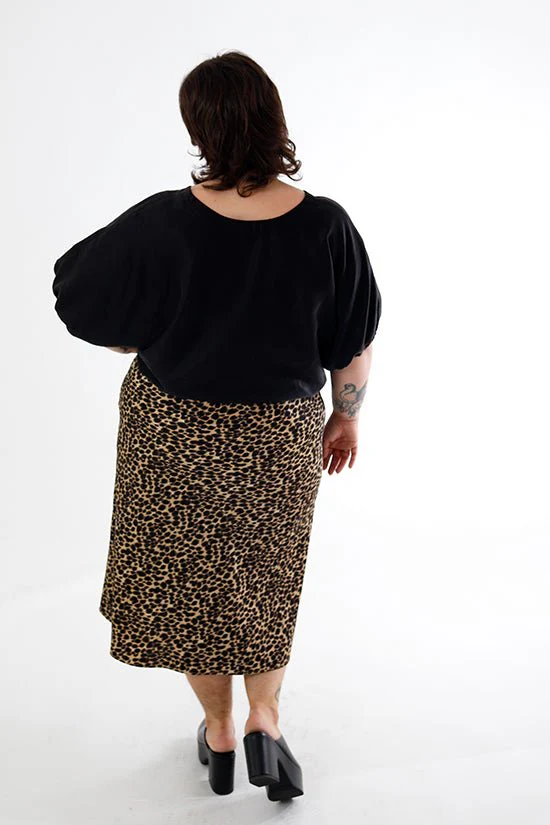 Aria Bubble-Shaped Top Pattern - Chalk + Notch - Image 7
