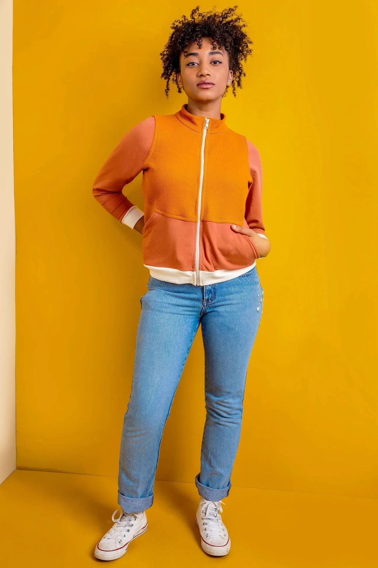 Arlo Track Jacket Pattern - Friday Pattern Company - Image 7