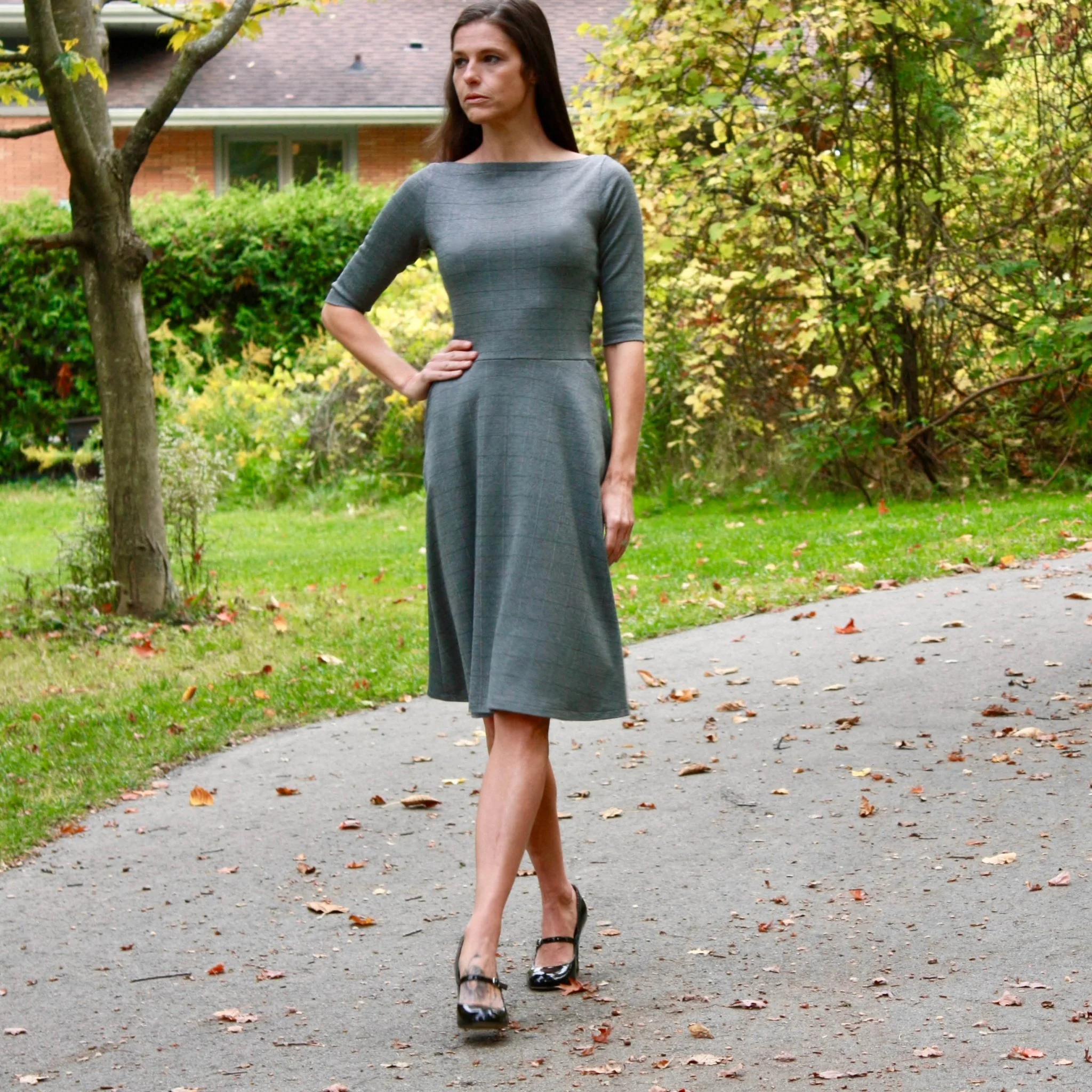 Asta Dress Womens Paper Pattern - Wardrobe by Me - Image 3