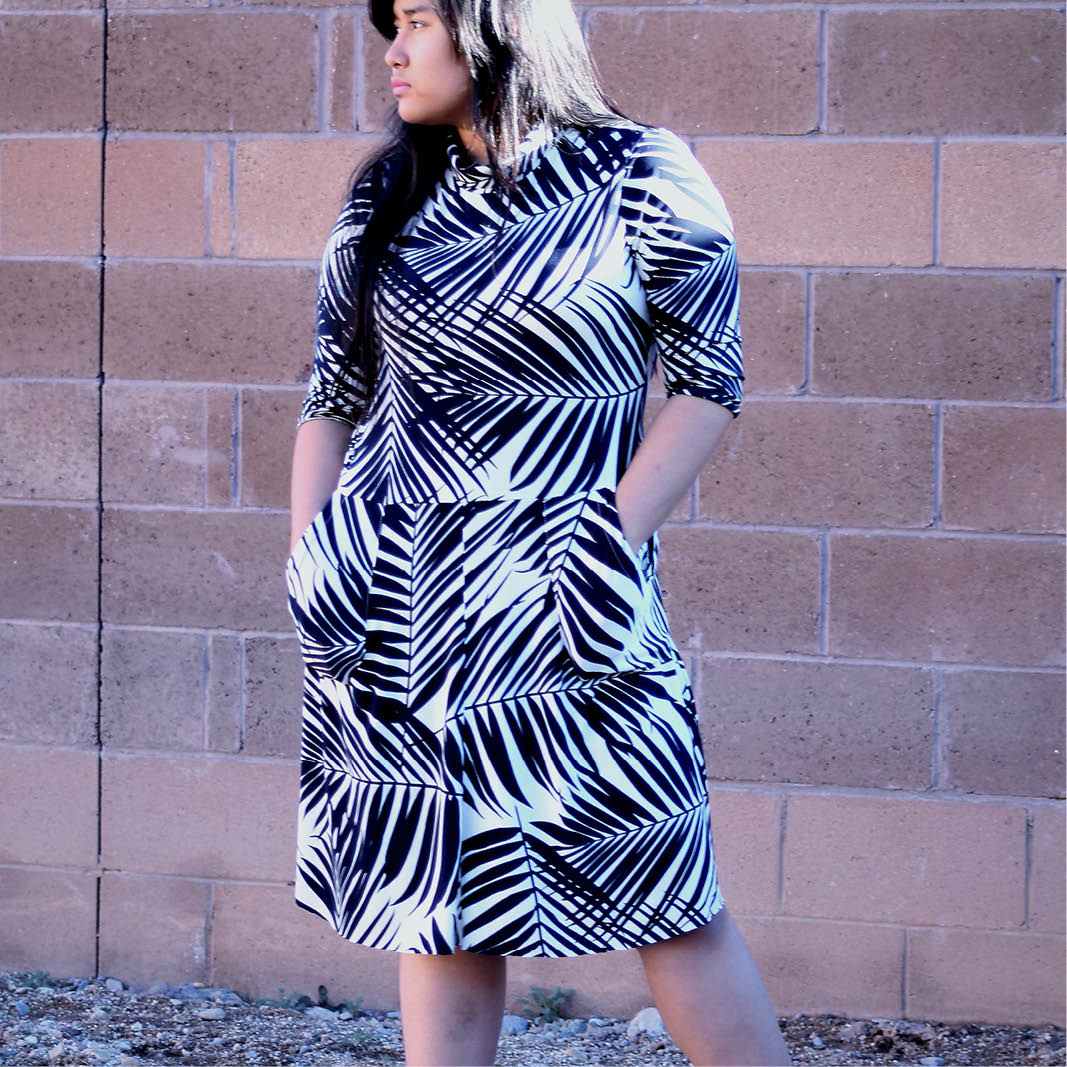 Asta Dress Womens Paper Pattern - Wardrobe by Me - Image 4