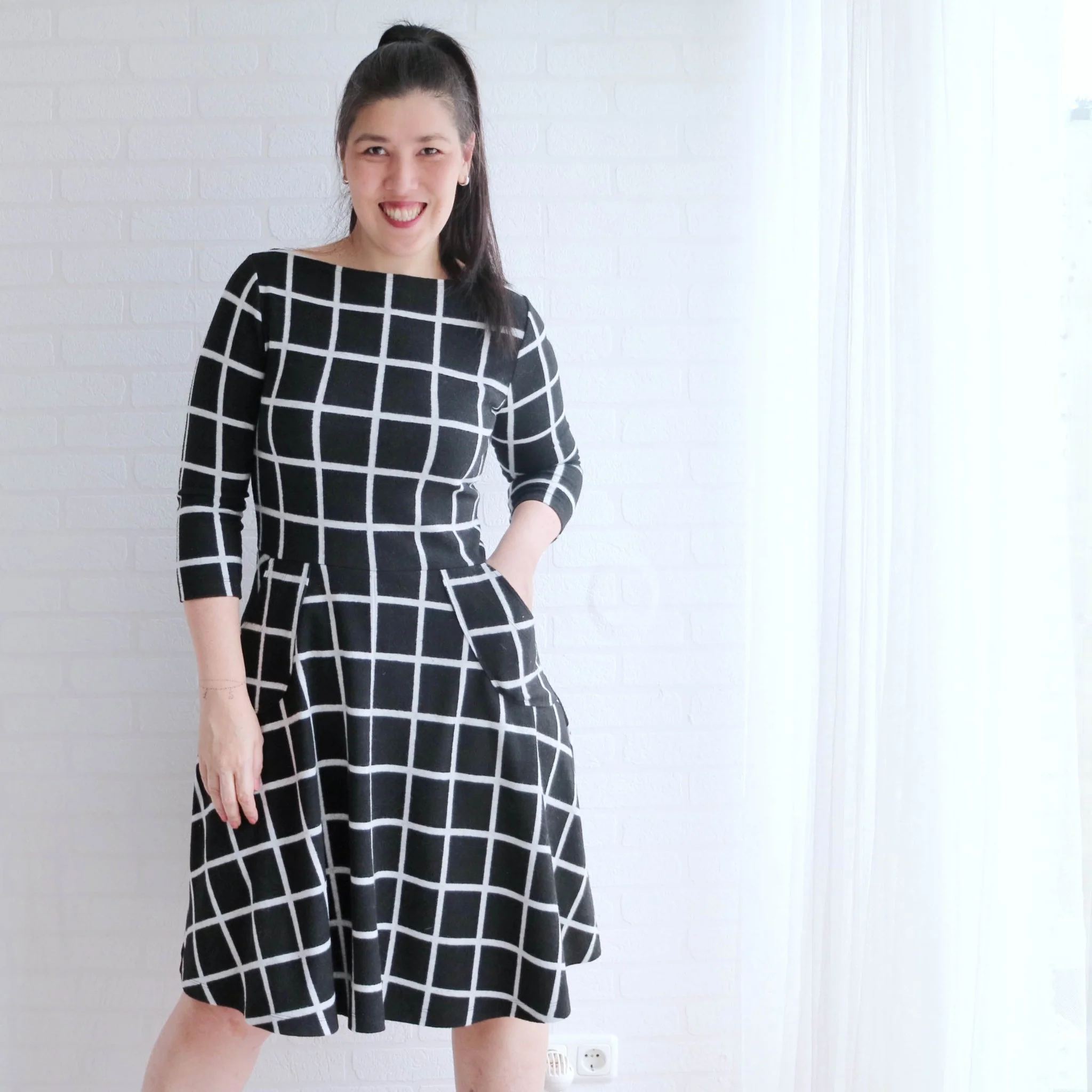 Asta Dress Womens Paper Pattern - Wardrobe by Me - Image 6