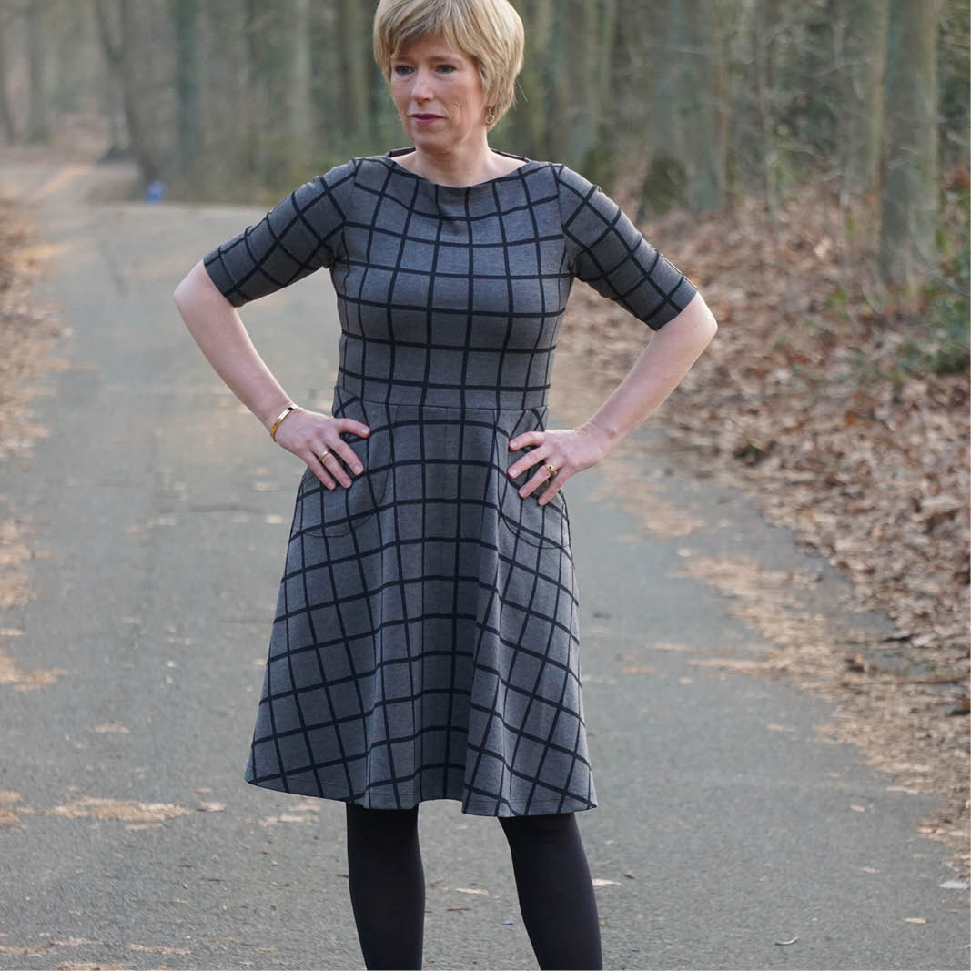 Asta Dress Womens Paper Pattern - Wardrobe by Me - Image 7