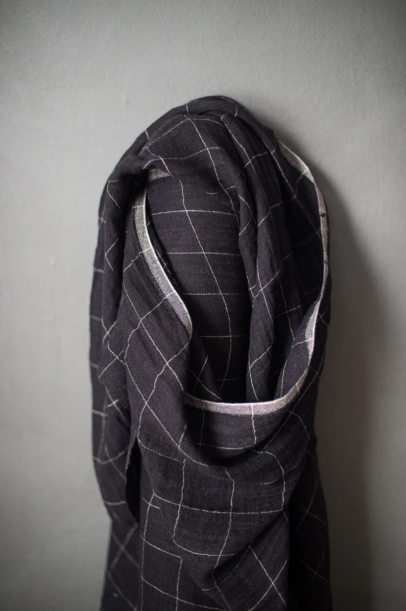 Ava Check Linen - European Import - Merchant & Mills - Image 3
