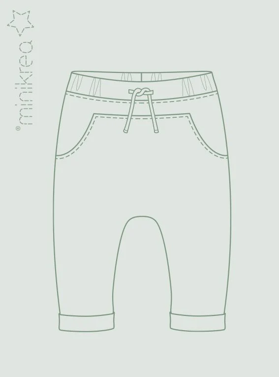 Baby Pocket Pants - Minikrea - Pattern - 0-2 Years - Image 2