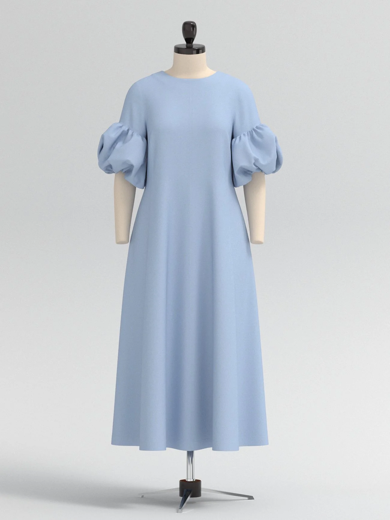 Balloon Sleeve Dress Pattern - The Assembly Line - Image 2