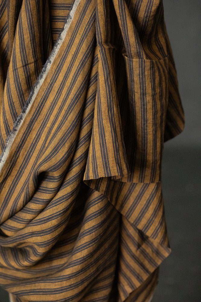 Balsam Stripe Laundered Linen - European Import - Merchant & Mills