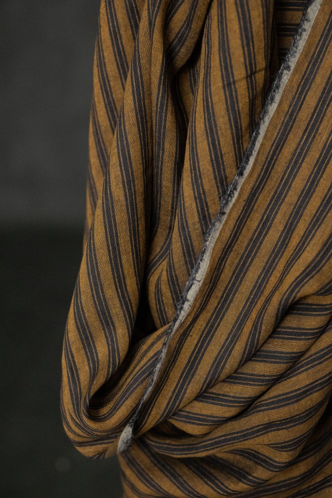 Balsam Stripe Laundered Linen - European Import - Merchant & Mills - Image 2