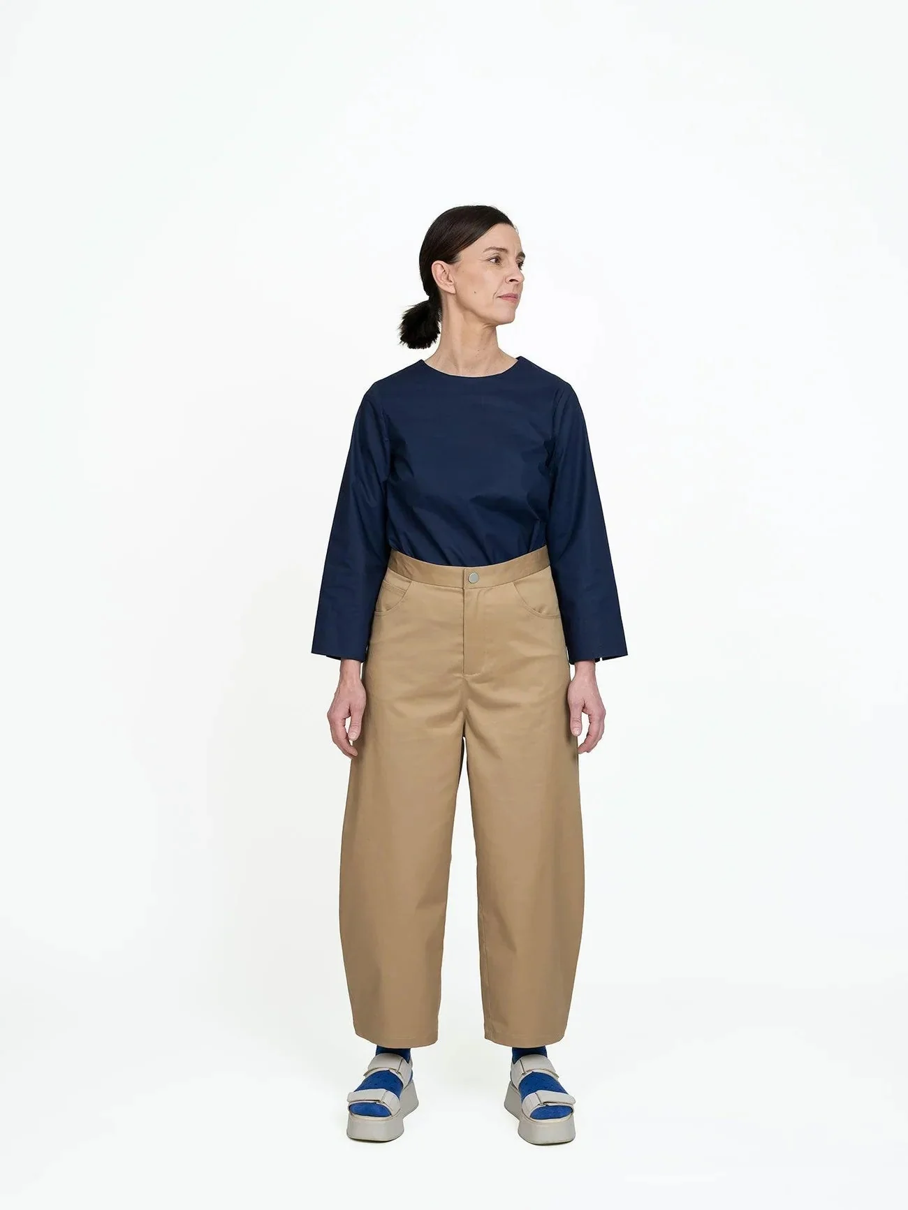Barrel Leg Trousers Pattern - The Assembly Line - Image 4