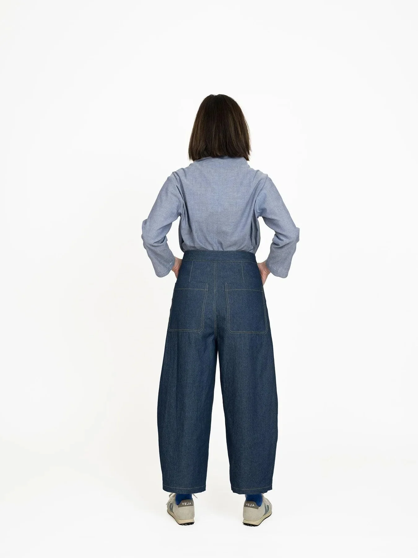 Barrel Leg Trousers Pattern - The Assembly Line - Image 5