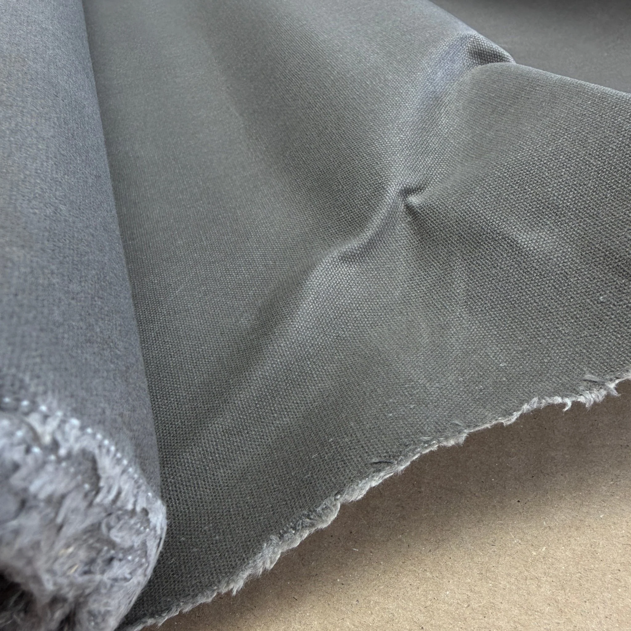 Bees Waxed 100% Cotton Canvas 10 oz - Mushroom