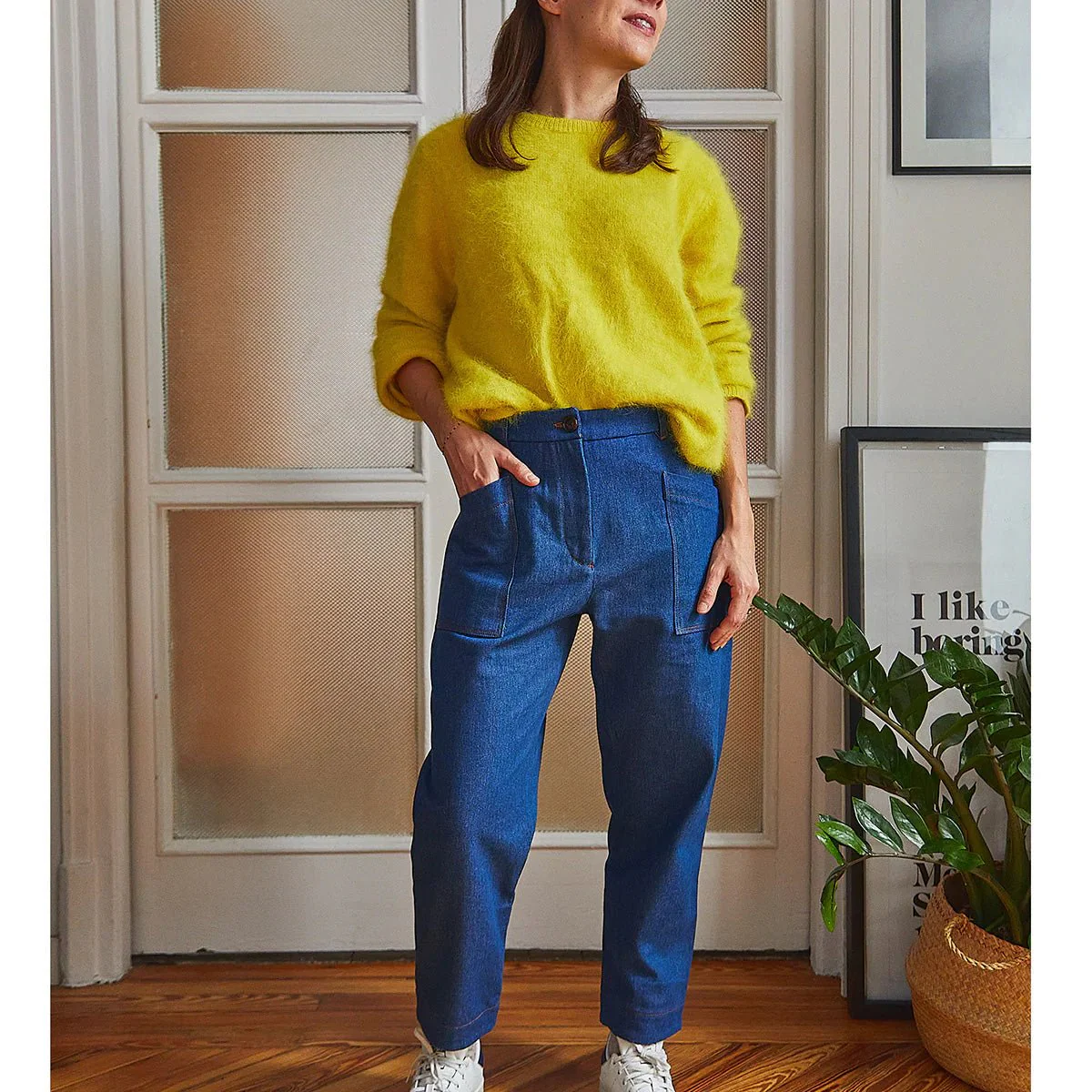 BERLIN Pants or Shorts - Women 34/52 Paper Sewing Pattern - Ikatee - Image 16