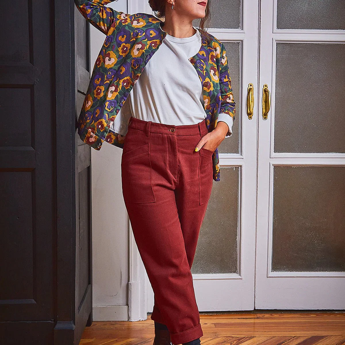 BERLIN Pants or Shorts - Women 34/52 Paper Sewing Pattern - Ikatee - Image 3
