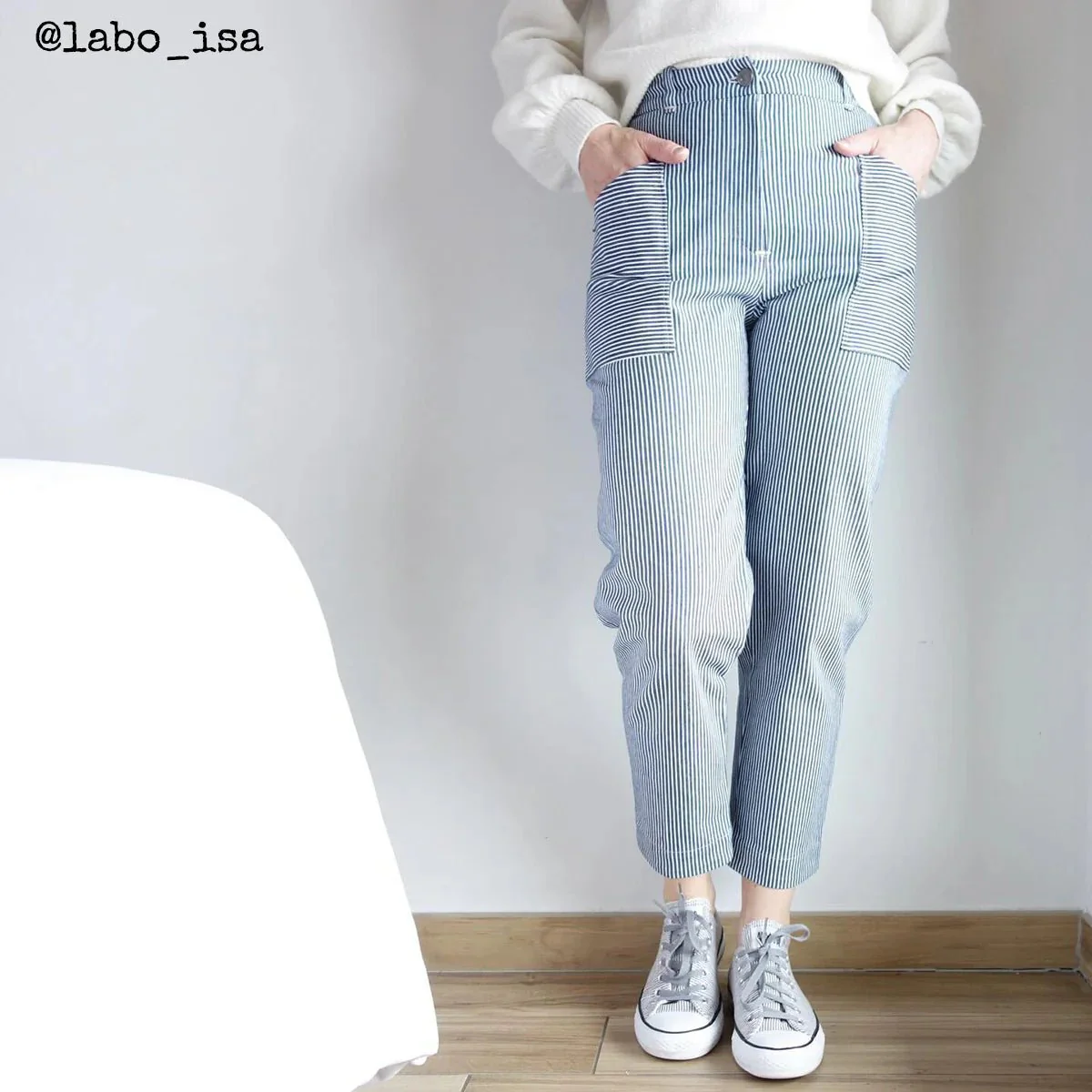 BERLIN Pants or Shorts - Women 34/52 Paper Sewing Pattern - Ikatee - Image 9