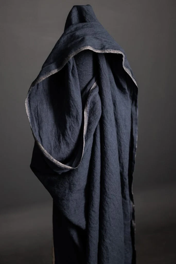 Beth Blue Linen - European Import - Merchant & Mills - Image 5