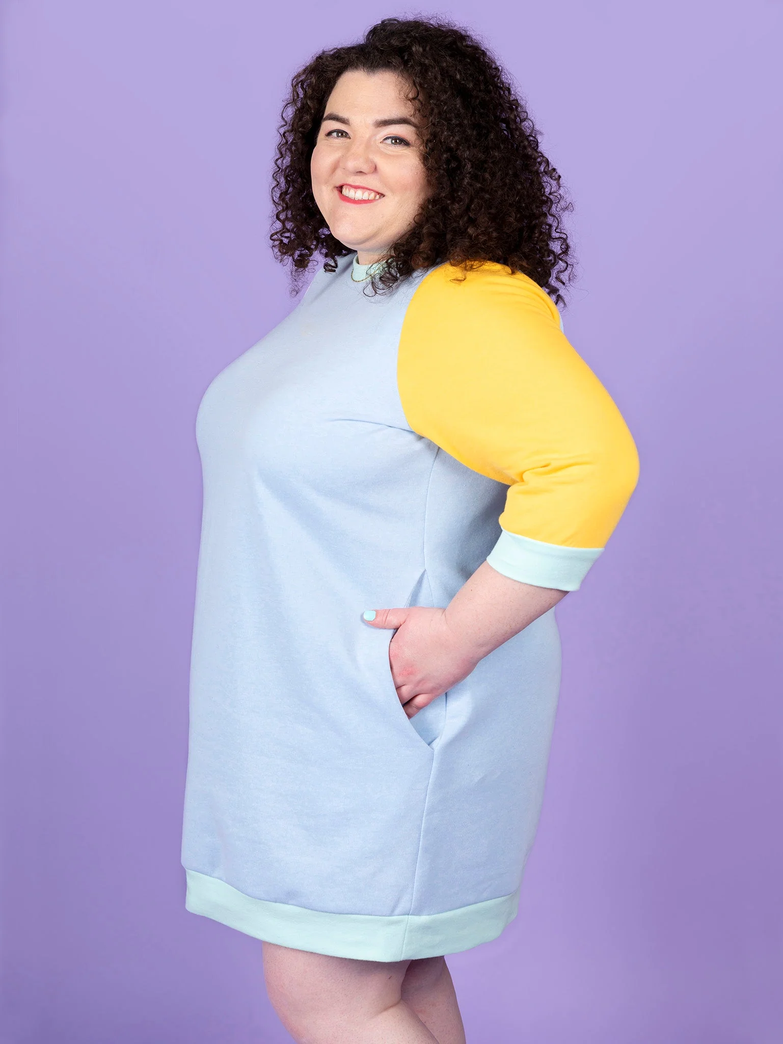 Billie Sweatshirt / Dress Pattern - Tilly And The Buttons - Image 9