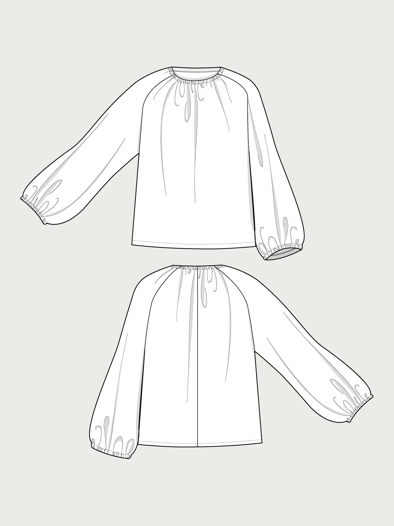 Billow Blouse Pattern - The Assembly Line - Image 7