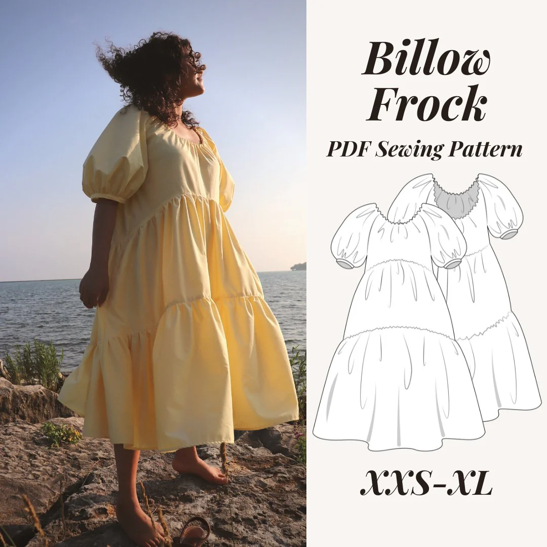 Billow Frocks  PDF Pattern - Lydia Naomi - Image 2