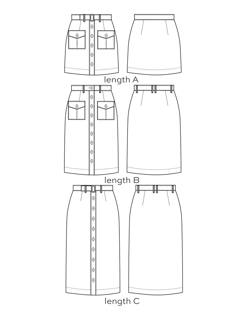 Blair Skirt Sewing Pattern - True Bias - Image 19