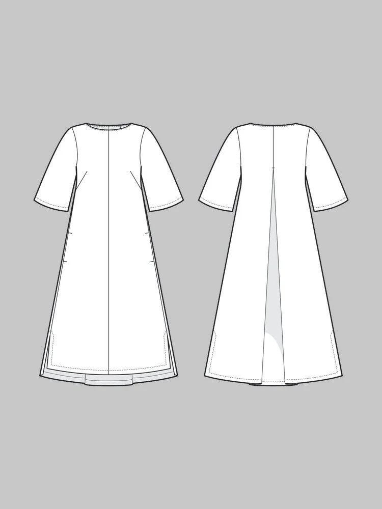 Box Pleat Dress Pattern - The Assembly Line - Image 5
