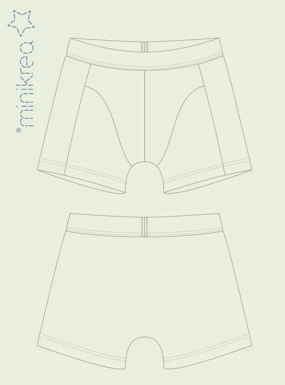 Boxershorts - Minikrea - Pattern - Kids & Mens - Image 3