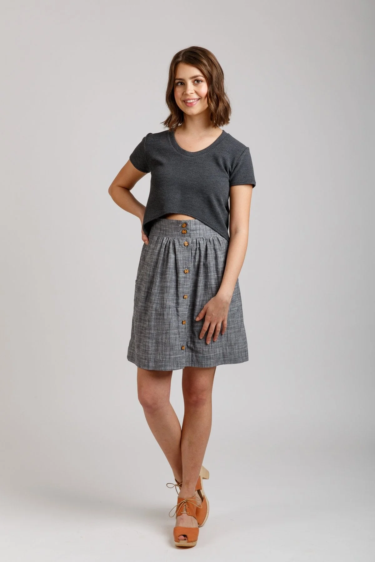 Briar Sweater and T-shirt - Megan Nielsen Patterns - Sewing Pattern - Image 5