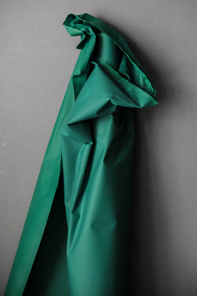 British Organic Cotton Traditional Oilskin - Emerald - Merchant & Mills - Image 2