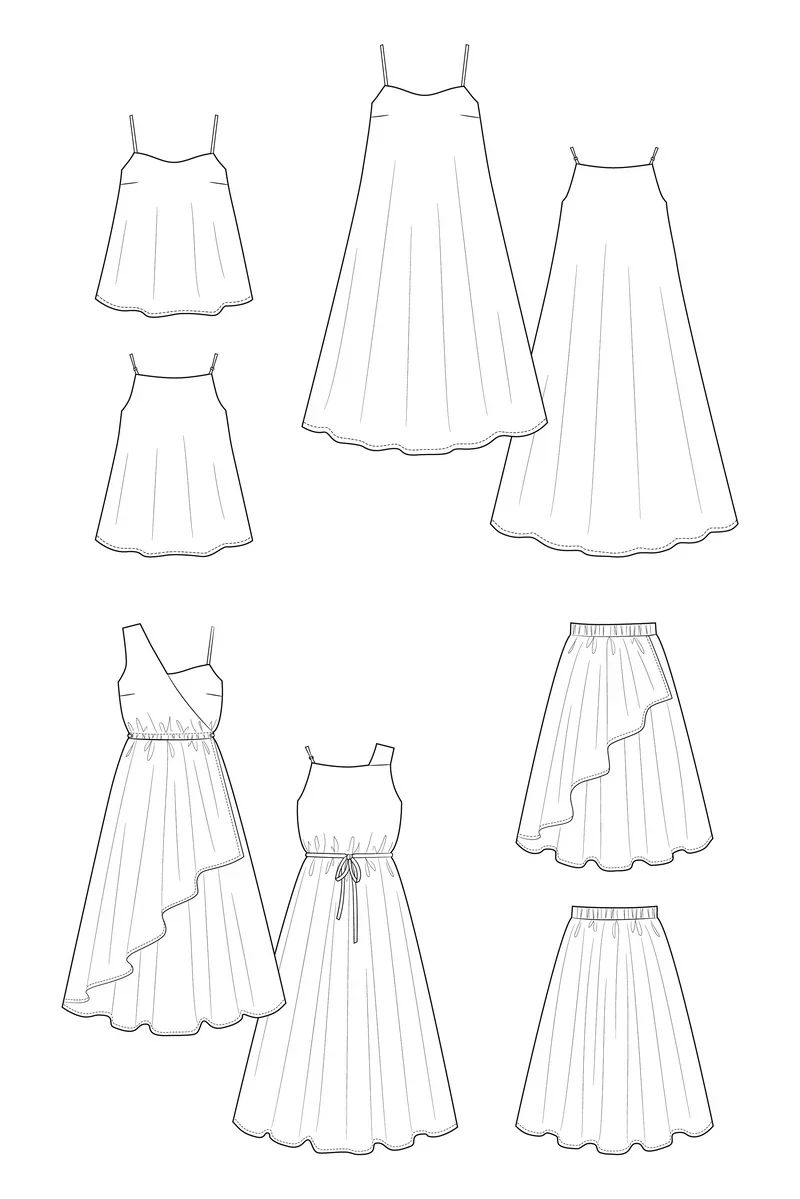 Building The Pattern - Sew Your Own Capsule Wardrobe Book - Named Clothing - Image 25