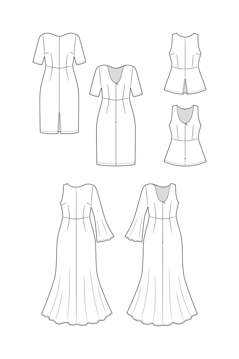 Building The Pattern - Sew Your Own Capsule Wardrobe Book - Named Clothing - Image 29